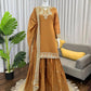 Elegant Chanderi Embroidered Kurta Plazo Dupatta Set for Festive, Formal and Occasion Wear