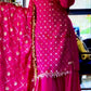 Elegant Chinnon Silk Sharara Suit for Festive and Wedding Wear