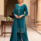Elegant Chinon Farshi Suit Set for Festive and Wedding Wear