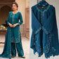 Elegant Chinon Farshi Suit Set for Festive and Wedding Wear