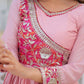 Elegant Chinon Printed Gown for Festive and Occasion Wear