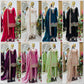 Elegant Chinon Silk Embroidered Suit Set for Festive and Wedding Wear