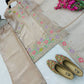 Elegant Chinon Silk Embroidered Suit Set for Festive and Wedding Wear