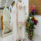 Elegant Chinon Silk Embroidered Suit Set for Festive and Wedding Wear