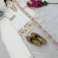 Elegant Chinon Silk Embroidered Suit Set for Festive and Wedding Wear