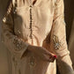 Elegant Chinon Silk Handwork Suit Set for Festive and Party Wear