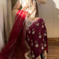 Elegant Chinon Silk Handwork Suit Set for Festive and Party Wear