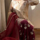 Elegant Chinon Silk Handwork Suit Set for Festive and Party Wear