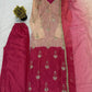 Elegant Chinon Silk Handwork Suit Set for Festive and Party Wear