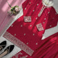 Elegant Chinon Silk Plazo Set for Festive and Wedding Wear
