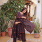 Elegant Cotton Embroidered Kurti Pant Dupatta Set for Festive and Daily Occasion Wear