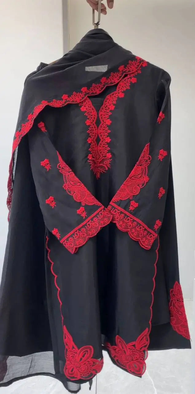 Elegant Cotton Embroidered Suit Set for Festive and Daily Wear