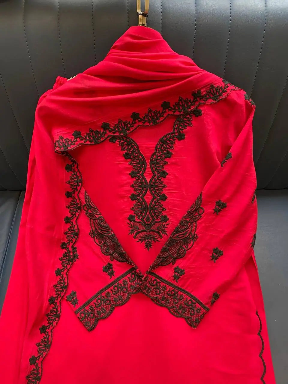 Elegant Cotton Embroidered Suit Set for Festive and Daily Wear