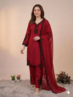 Elegant Cotton Embroidered Suit Set for Festive and Daily Wear