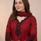 Elegant Cotton Embroidered Suit Set for Festive and Daily Wear