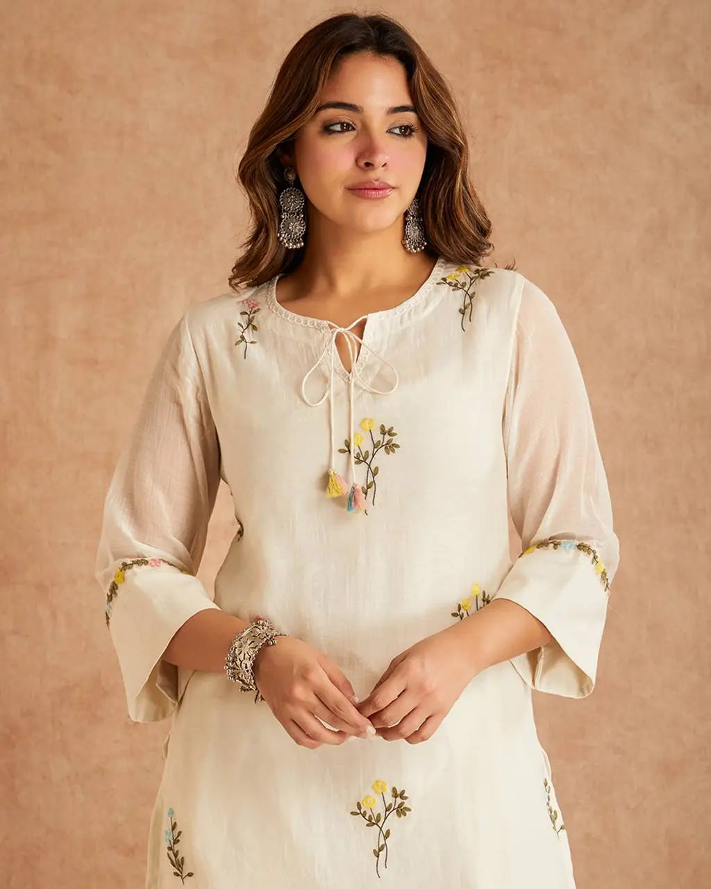 Elegant Cotton Silk Farshi Suit Set for Festive and Day Occasion Wear