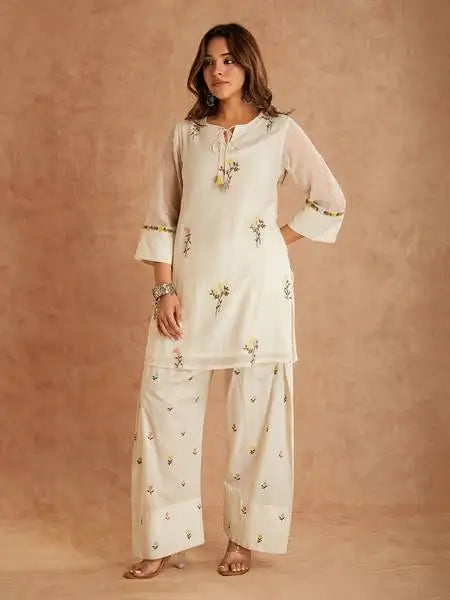 Elegant Cotton Silk Farshi Suit Set for Festive and Day Occasion Wear