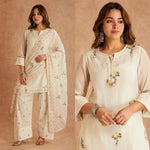 Elegant Cotton Silk Farshi Suit Set for Festive and Day Occasion Wear