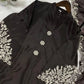 Elegant Crape Silk Plazzo Suit Set for Festive and Occasion Wear