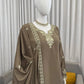 Elegant Crepe Embroidered Sharara Suit Set