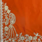 Elegant Crepe Embroidered Sharara Suit Set
