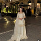 Elegant Crepe Palazzo Suit Set for Festive and Occasion Wear