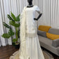 Elegant Crepe Palazzo Suit Set for Festive and Occasion Wear