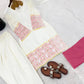 Elegant Crepe Silk Kurta Set with Handwork Lace for Festive and Occasion Wear