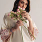 Elegant Crepe Silk Kurta Set with Handwork Lace for Festive and Occasion Wear
