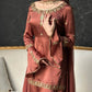 Elegant Crepe Silk Sharara Set for Festive and Party Wear