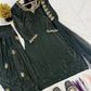 Elegant Crepe Silk Sharara Set for Festive and Party Wear