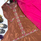 Elegant Crepe Silk Sharara Set for Festive and Party Wear