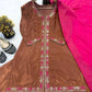 Elegant Crepe Silk Sharara Set for Festive and Party Wear