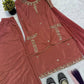 Elegant Crepe Silk Sharara Set for Festive and Party Wear