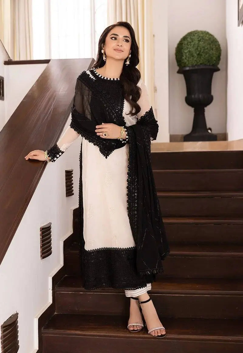 Elegant Crepe Straight Suit Set for Festive and Office Wear