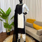 Elegant Crepe Straight Suit Set for Festive and Office Wear