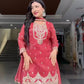Elegant Crunchy Silk Sharara Suit Set for Festive and Traditional Wear