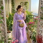 Elegant Crunchy Silk Suit Set for Festive and Occasion Wear