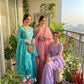 Elegant Crunchy Silk Suit Set for Festive and Occasion Wear