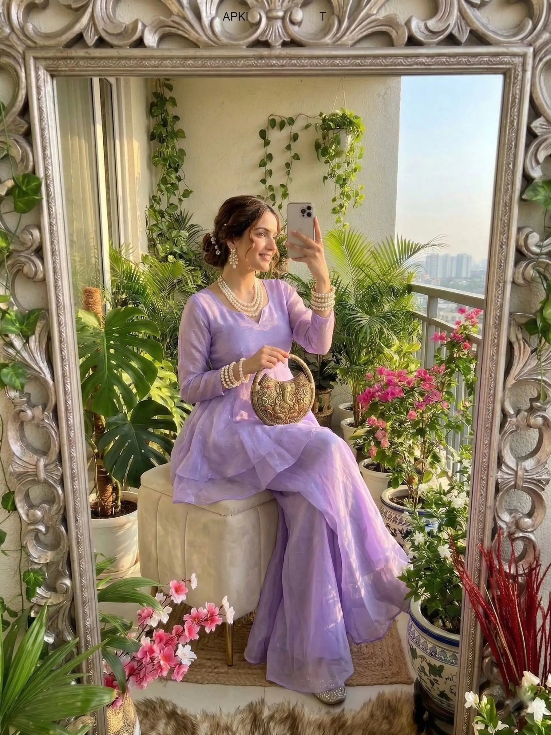 Elegant Crunchy Silk Suit Set for Festive and Occasion Wear