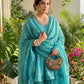 Elegant Crunchy Silk Suit Set for Festive and Occasion Wear