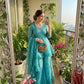 Elegant Crunchy Silk Suit Set for Festive and Occasion Wear