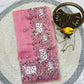 Elegant Crush Saree with Indian style Embroidery for Festive and Party Wear