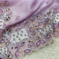 Elegant Crush Saree with Indian style Embroidery for Festive and Party Wear