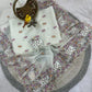 Elegant Crush Saree with Indian style Embroidery for Festive and Party Wear