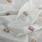 Elegant Crush Saree with Indian style Embroidery for Festive and Party Wear