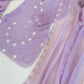 Elegant Currency Silk Embroidered Suit Set for Festive and Party Wear