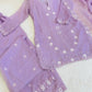 Elegant Currency Silk Embroidered Suit Set for Festive and Party Wear