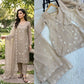 Elegant Currency Silk Embroidered Suit Set for Festive and Party Wear