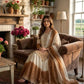Elegant Dual Tone Palazzo Suit Set for Festive and Party Wear